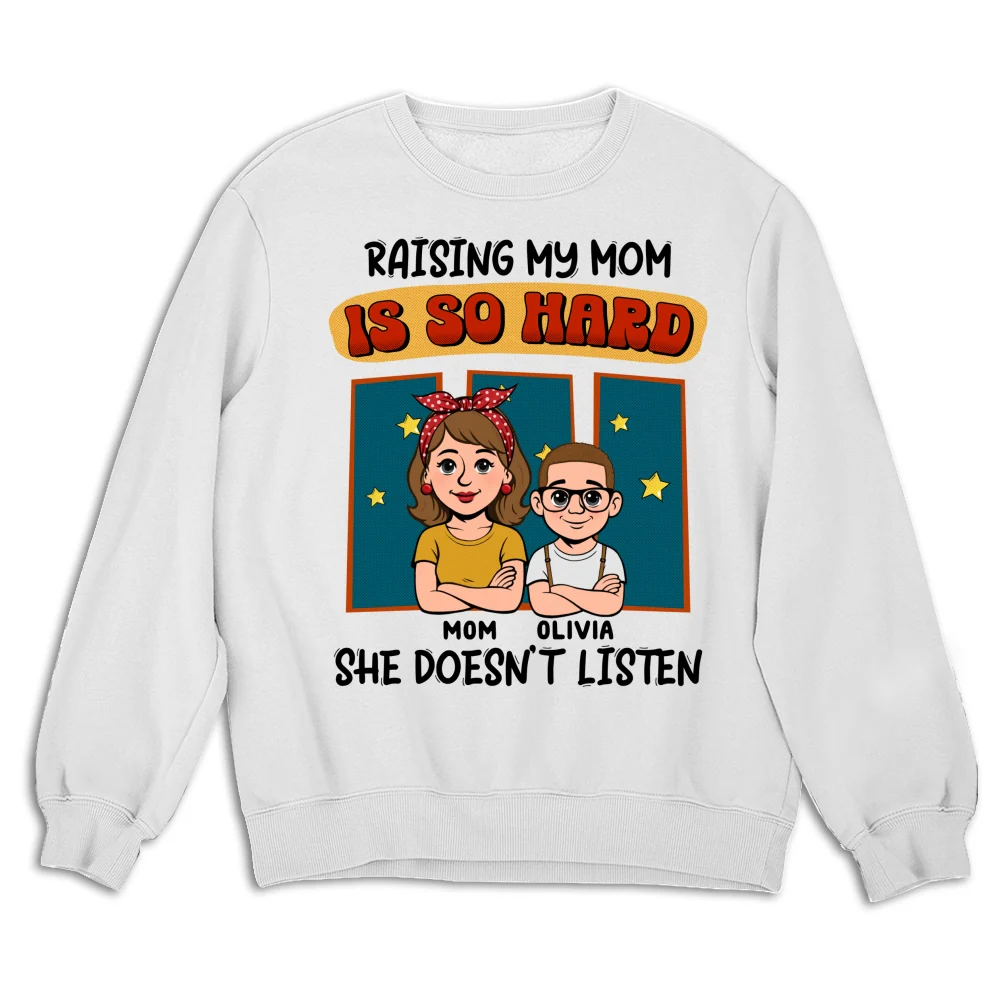 Mom Does Not Listen - Personalized Custom Shirt - Image 8