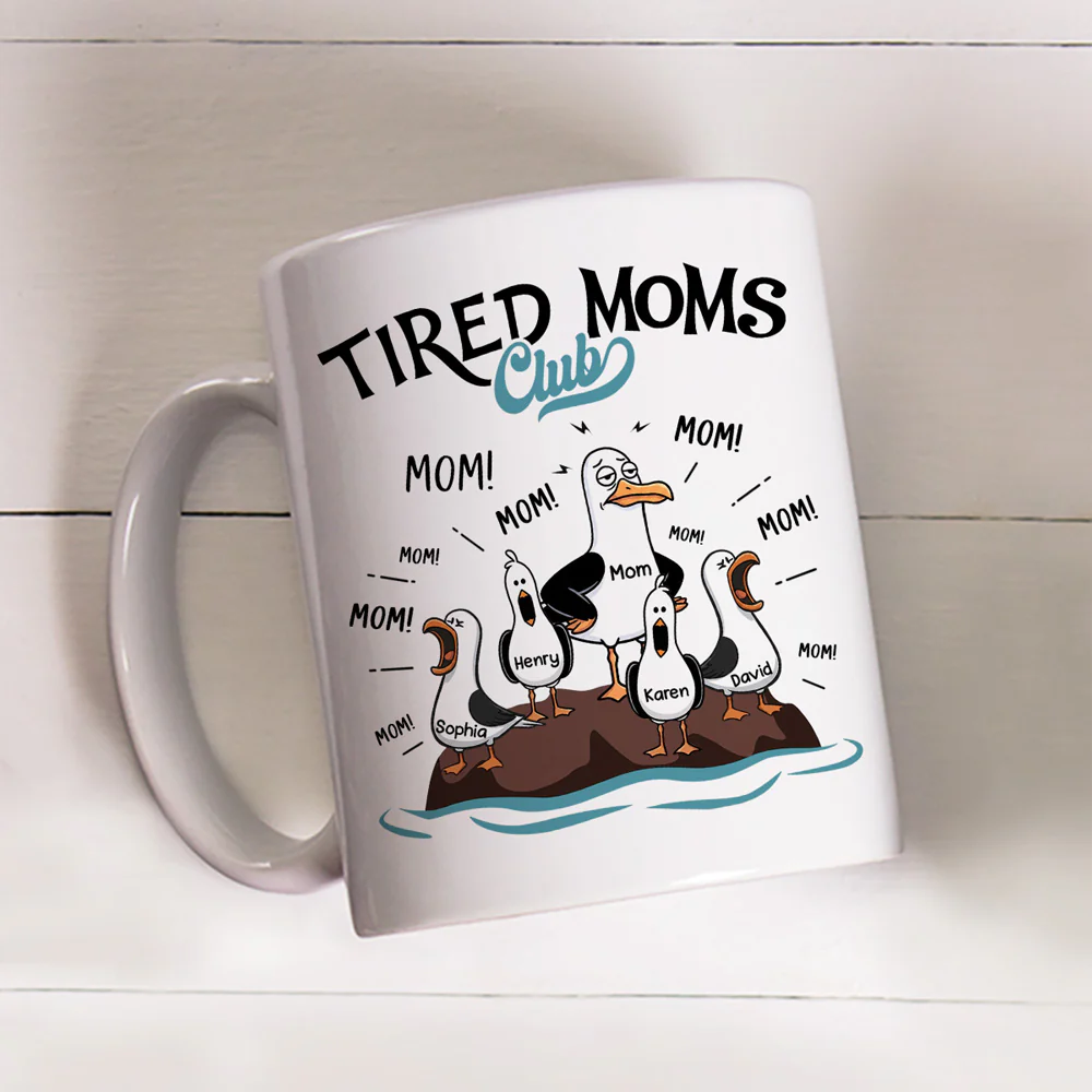 Mom We Need Fish - Personalized Custom Coffee Mug - Image 4