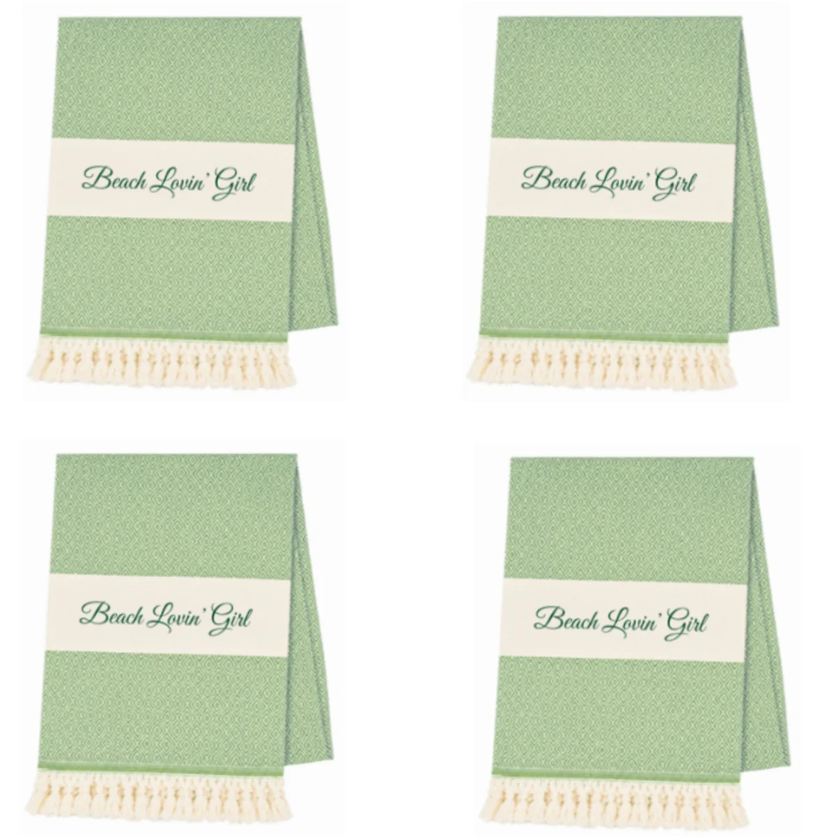 It Is A Girl Trip - Personalized Custom Monogrammed Beach Towel - Image 10
