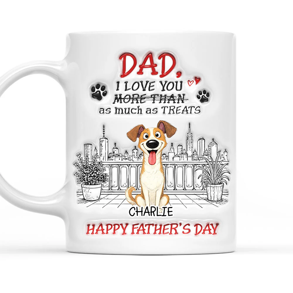 More Than - Personalized Custom 3D Inflated Effect Mug