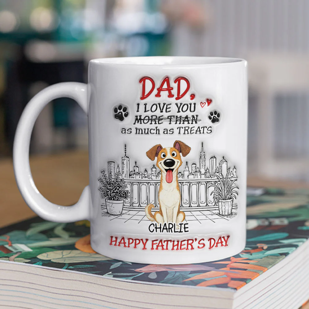 More Than - Personalized Custom 3D Inflated Effect Mug - Image 2