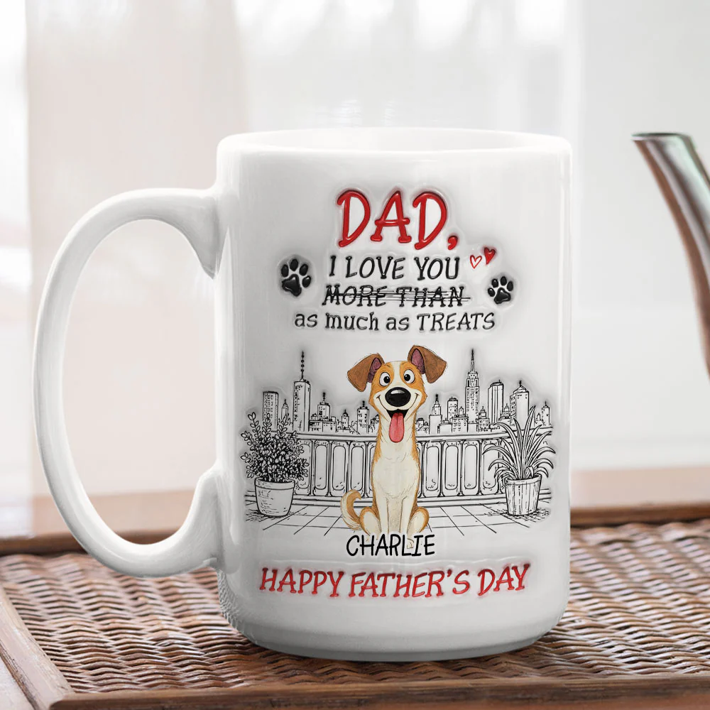 More Than - Personalized Custom 3D Inflated Effect Mug - Image 6