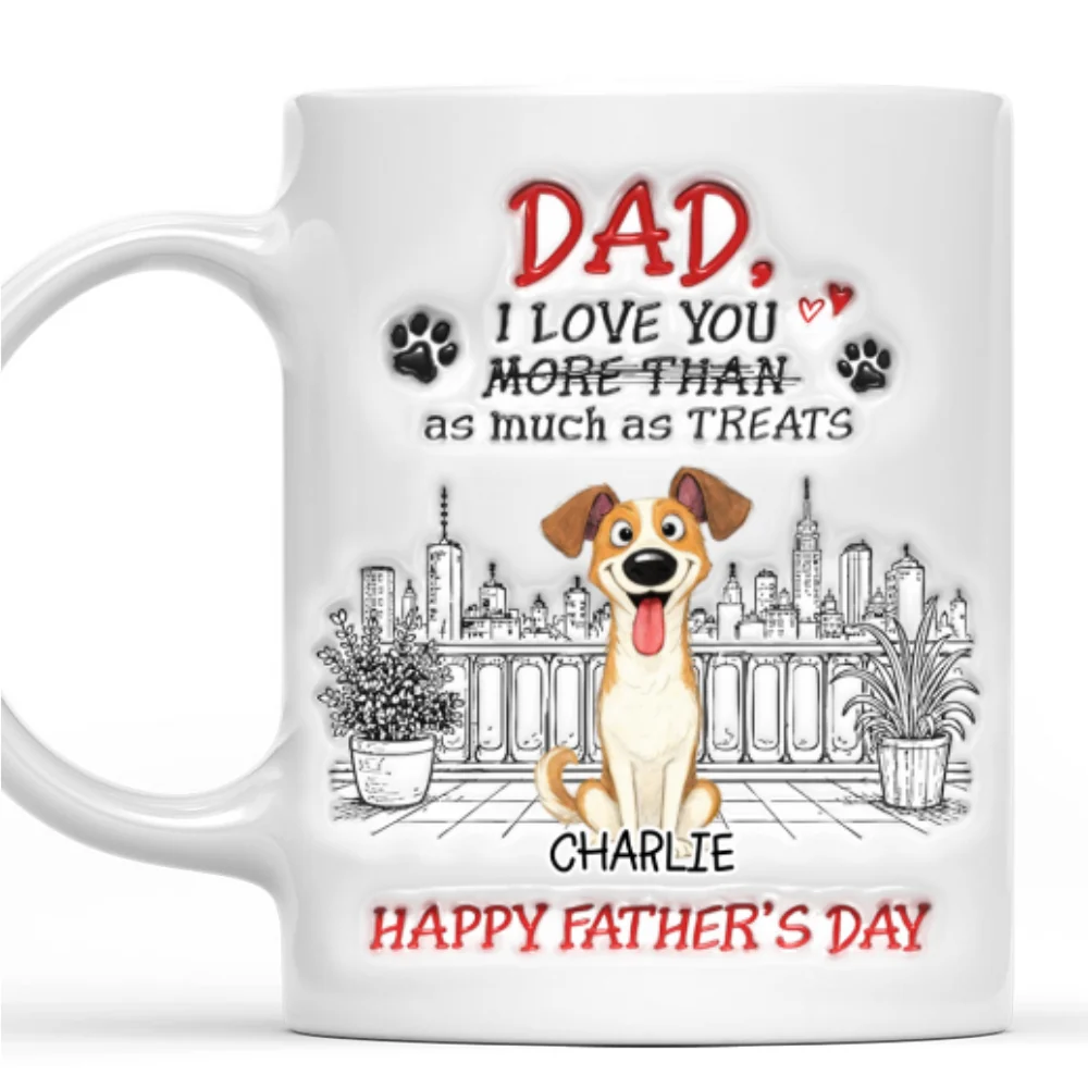 More Than - Personalized Custom 3D Inflated Effect Mug - Image 8