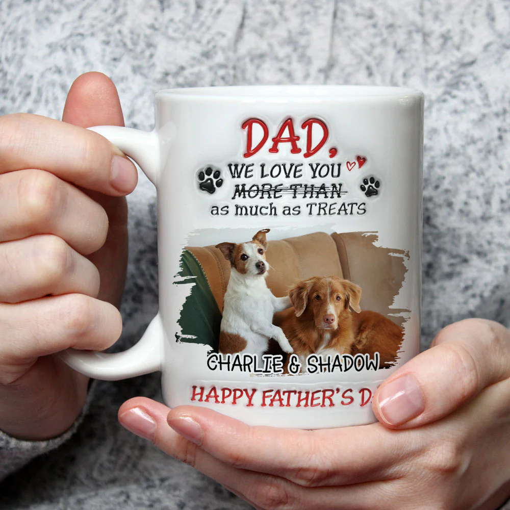 More Than Photo - Personalized Custom 3D Inflated Effect Mug - Image 3