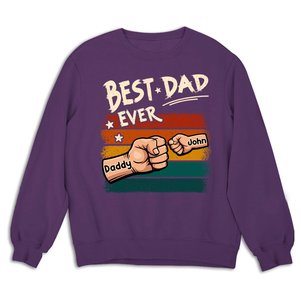 My Best Daddy - Personalized Custom Shirt - Image 13