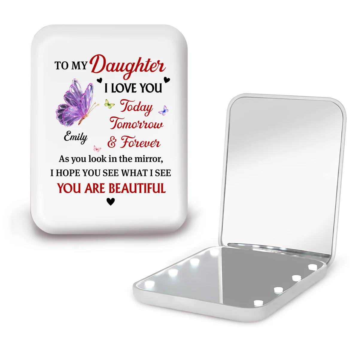 My Blessing - Personalized Custom LED Pocket Mirror