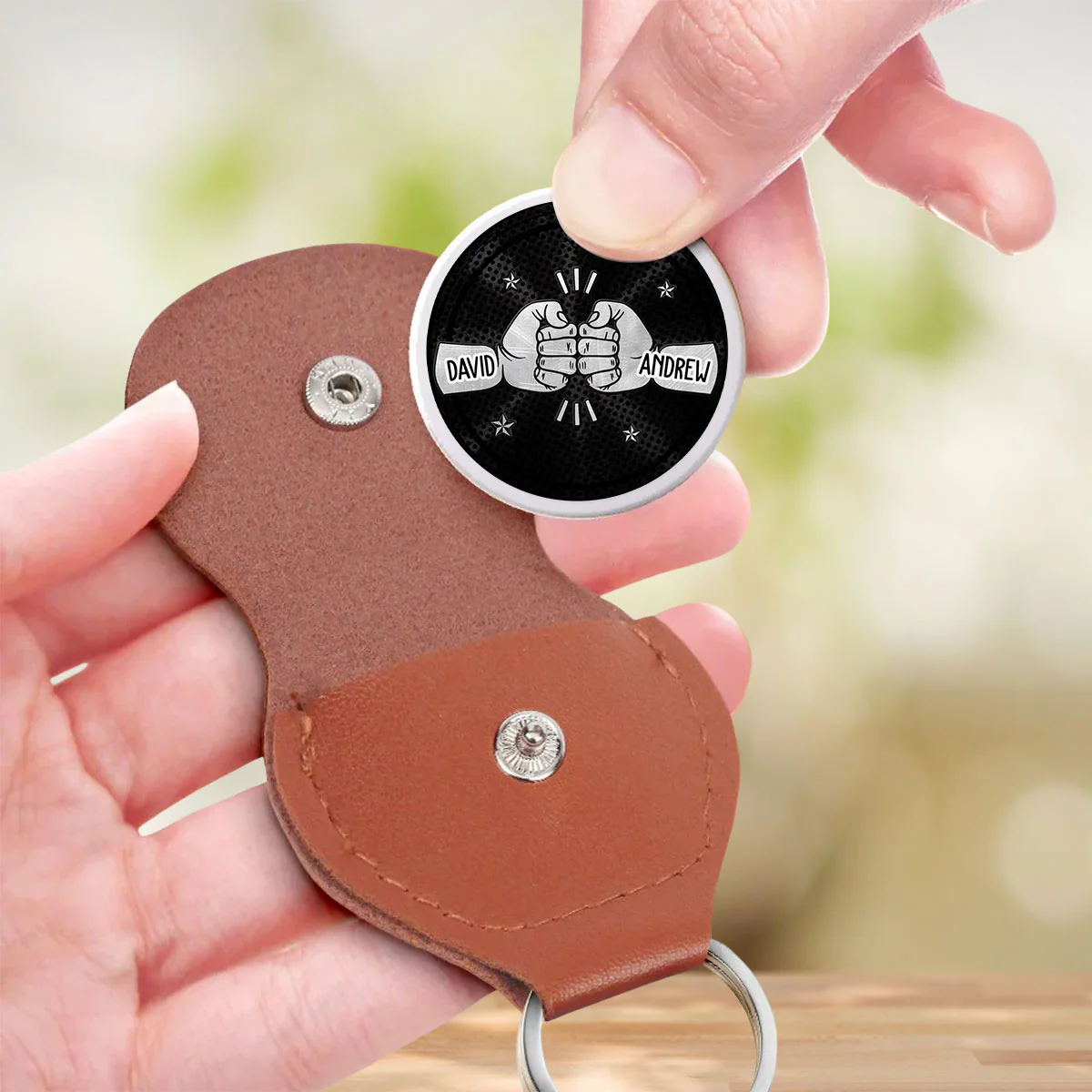 My Bond With You - Personalized Custom Pocket Hug - Image 3