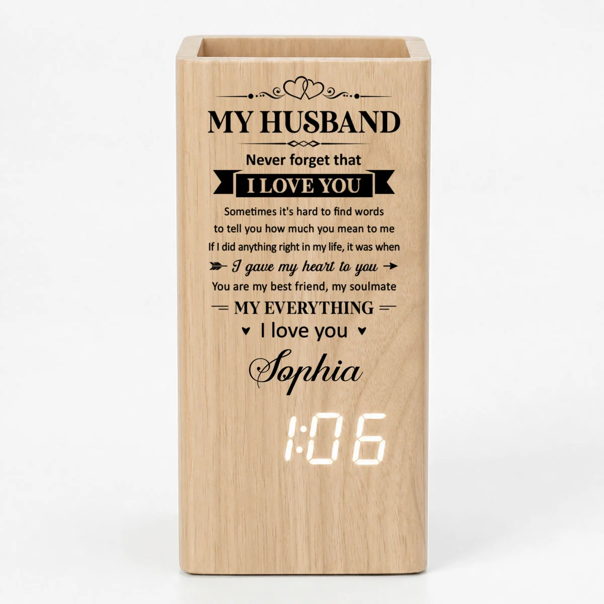 My Everything - Personalized Custom Pen Holder - Image 10