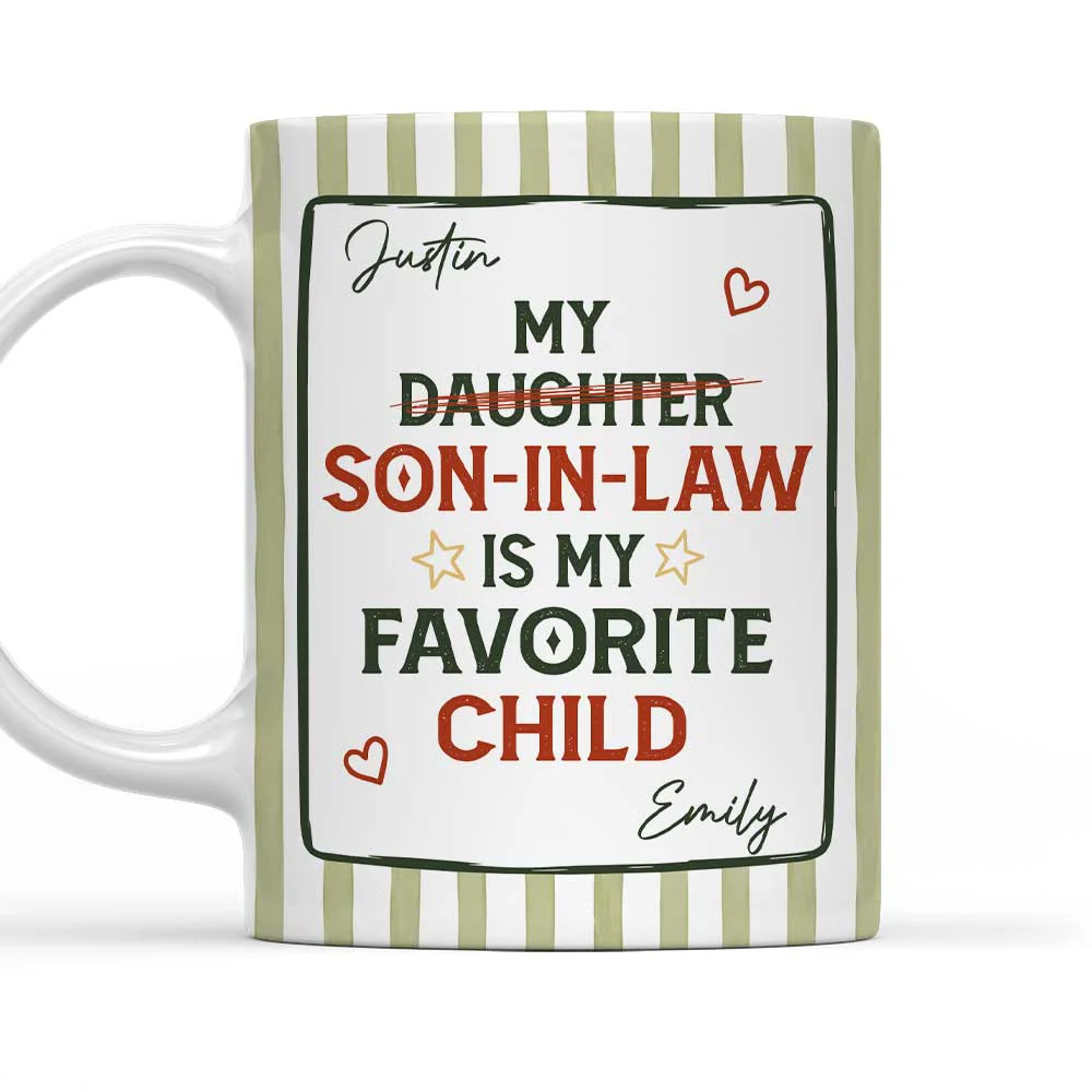 My Favorite Child - Personalized Custom Coffee Mug