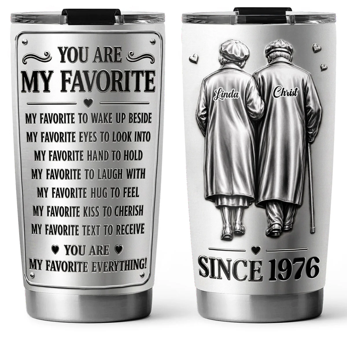 My Favorite - Personalized Custom 3D Effect Tumbler