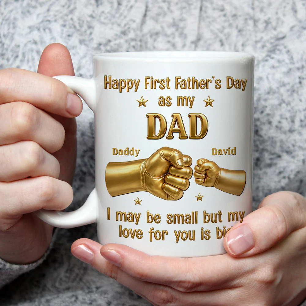 My First Day - Personalized Custom Coffee Mug - Image 3
