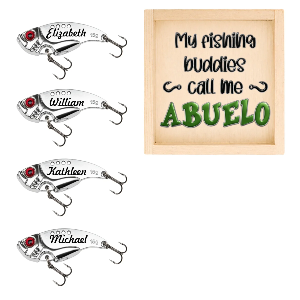 My Fishing Buddy - Personalized Custom Fishing Lure - Image 10