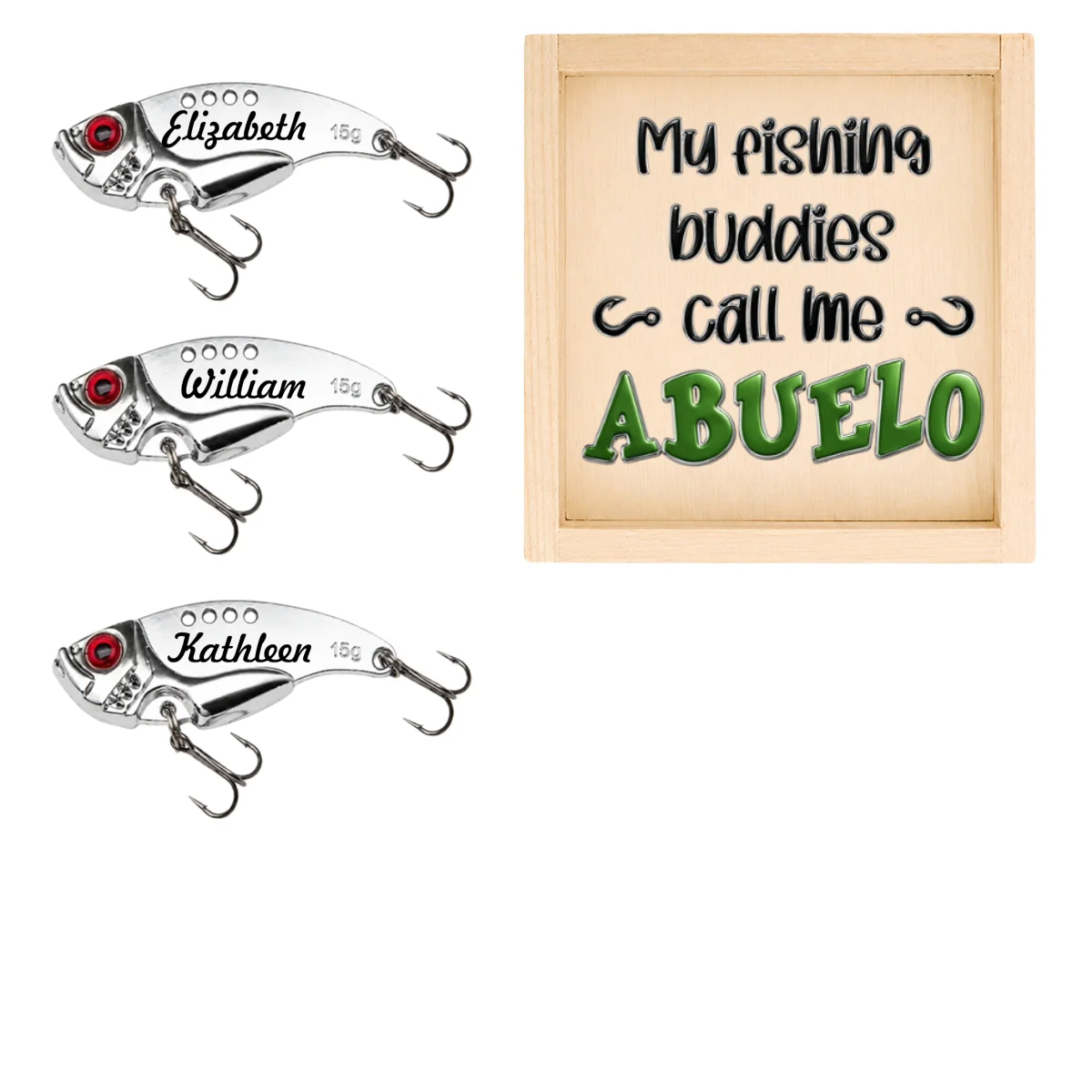My Fishing Buddy - Personalized Custom Fishing Lure - Image 12