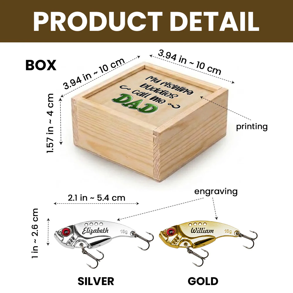 My Fishing Buddy - Personalized Custom Fishing Lure - Image 5