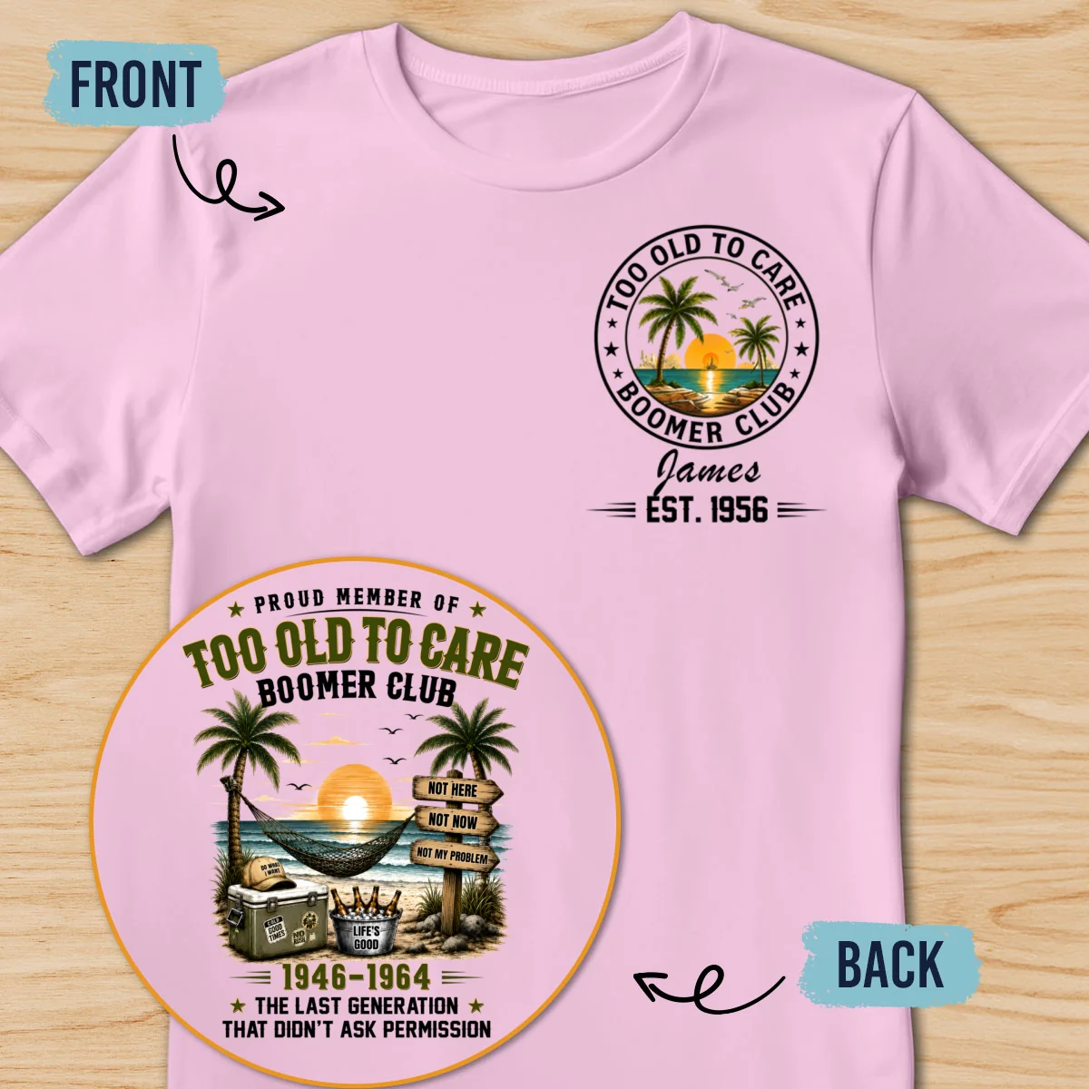 My Give A Damn Is Broken - Personalized Custom Shirt - Image 9