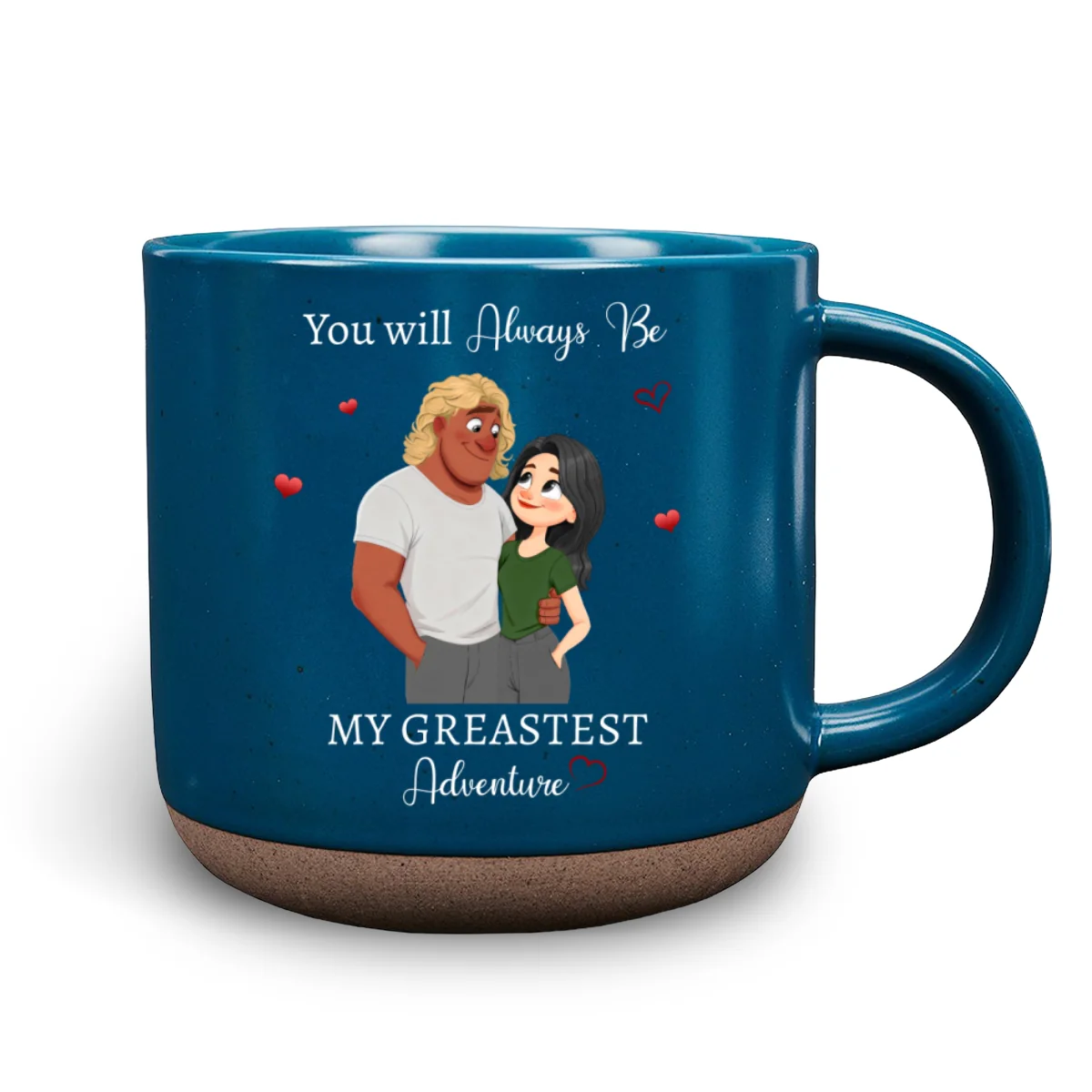 My Greatest Adventure - Personalized Custom Pottery Mug - Image 4