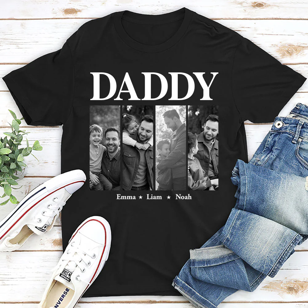 My Greatest Title Is Daddy - Personalized Custom Shirt