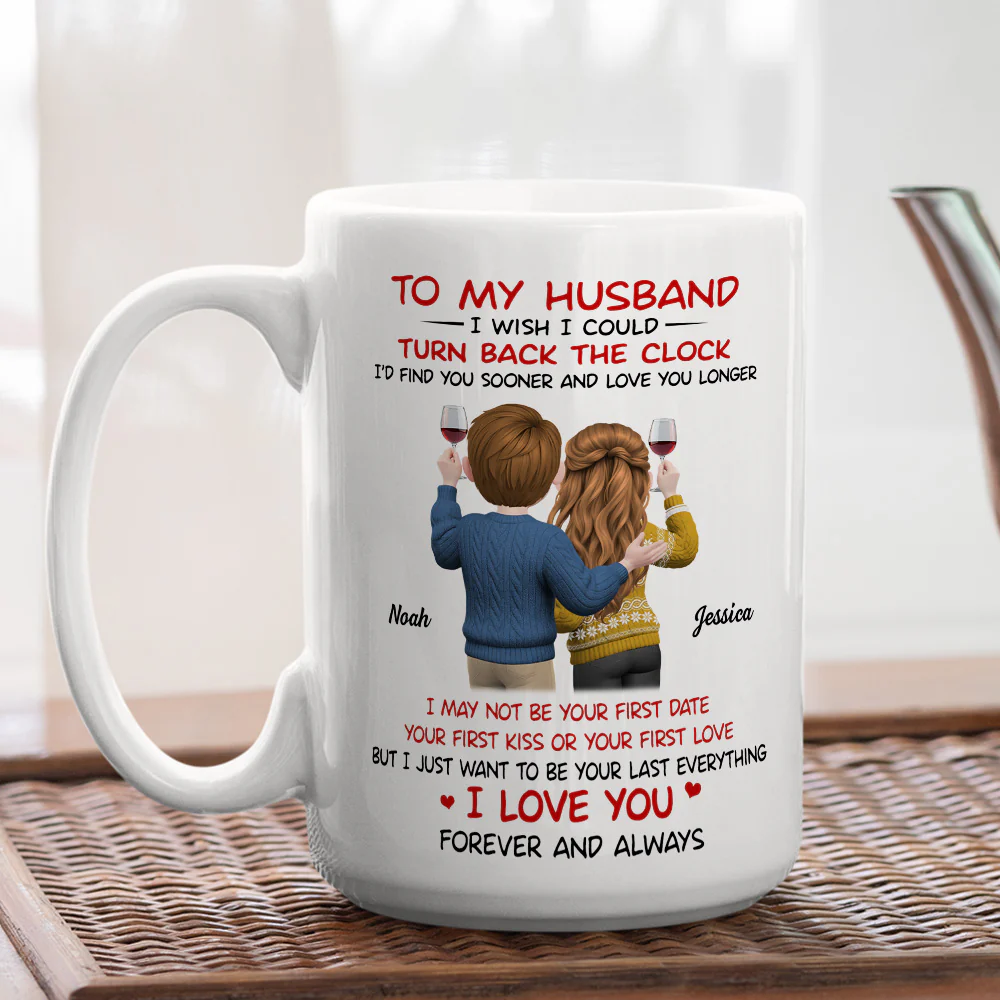My Heart Belongs To You - Personalized Custom Coffee Mug - Image 3