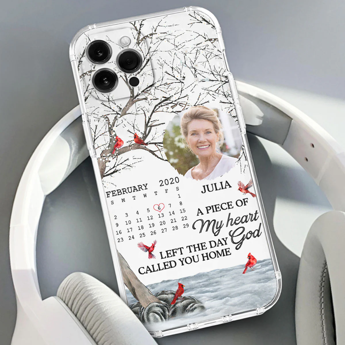 My Heart Changed Forever - Personalized Custom Phone Case - Image 3