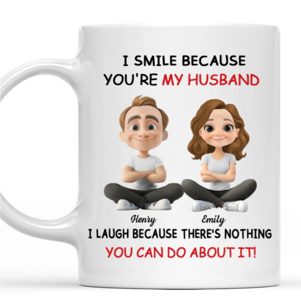 My Hubby - Personalized Custom Coffee Mug - Image 6
