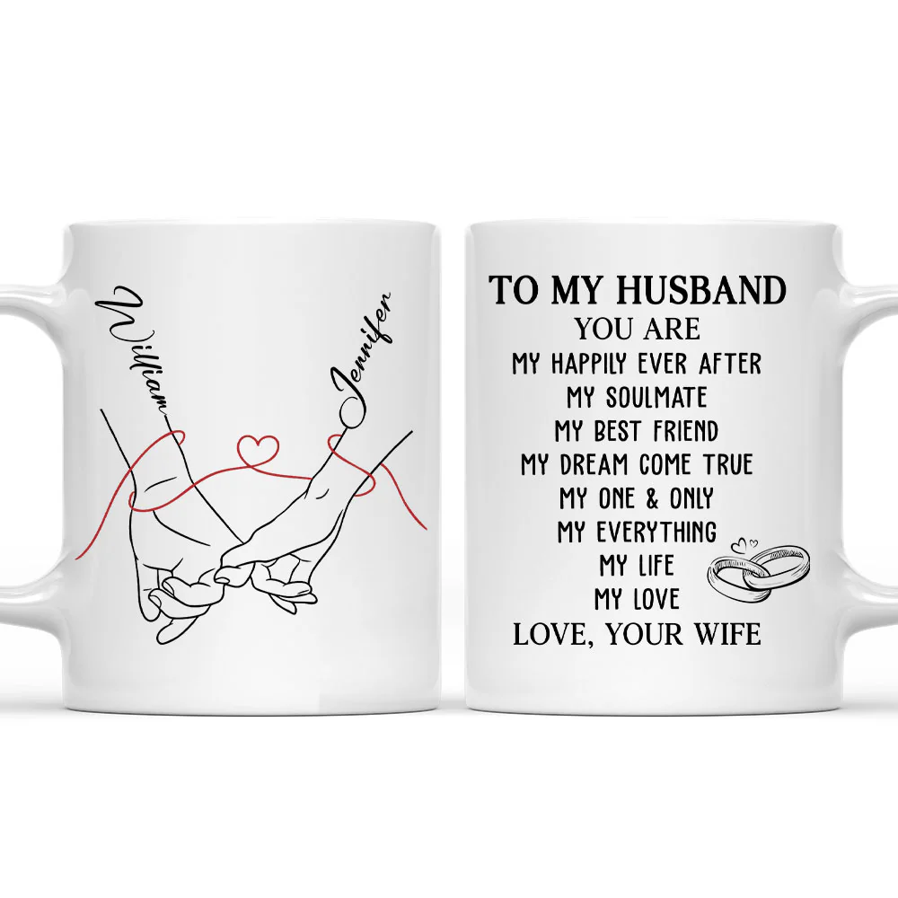 My Life My Love - Personalized Custom Coffee Mug