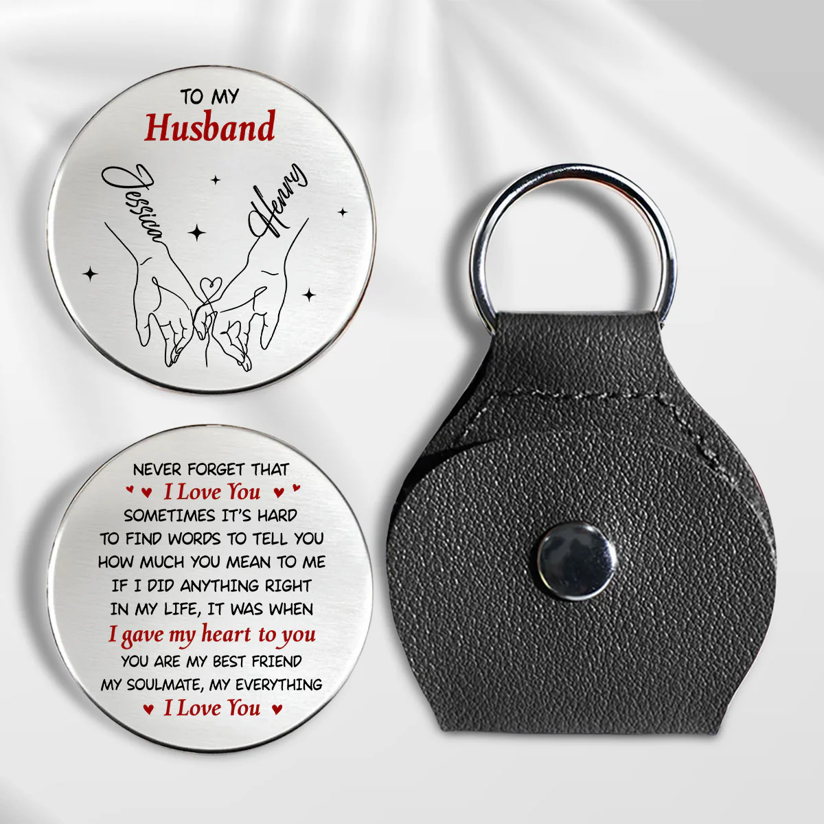 My Love For You - Personalized Custom Pocket Hug