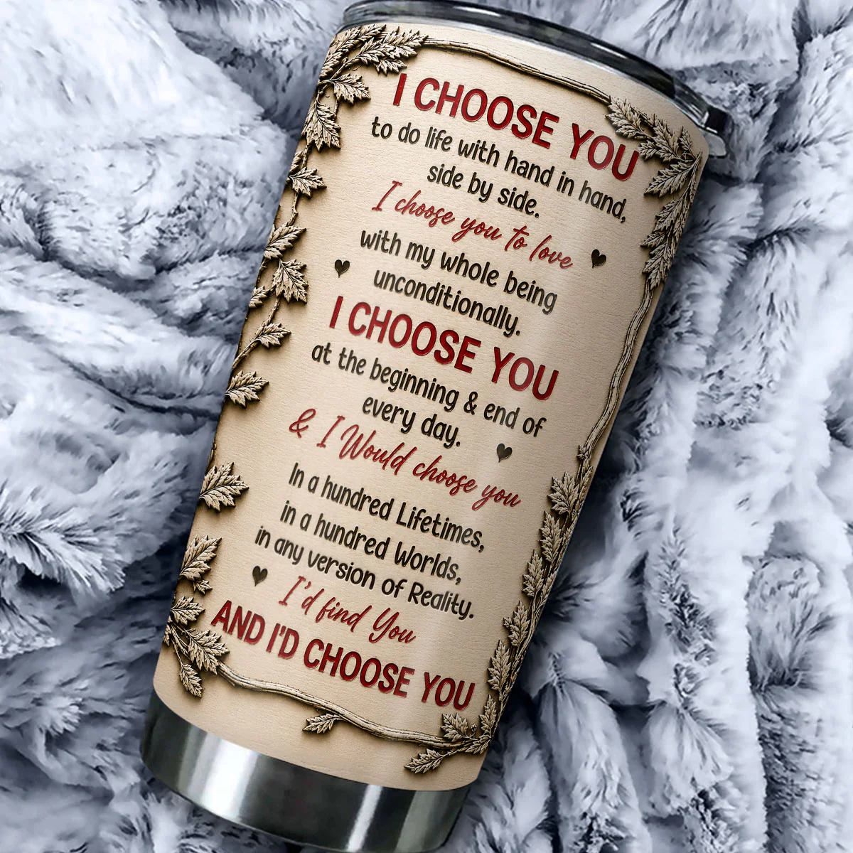 My Lover - Personalized Custom 3D Effect Tumbler - Image 2