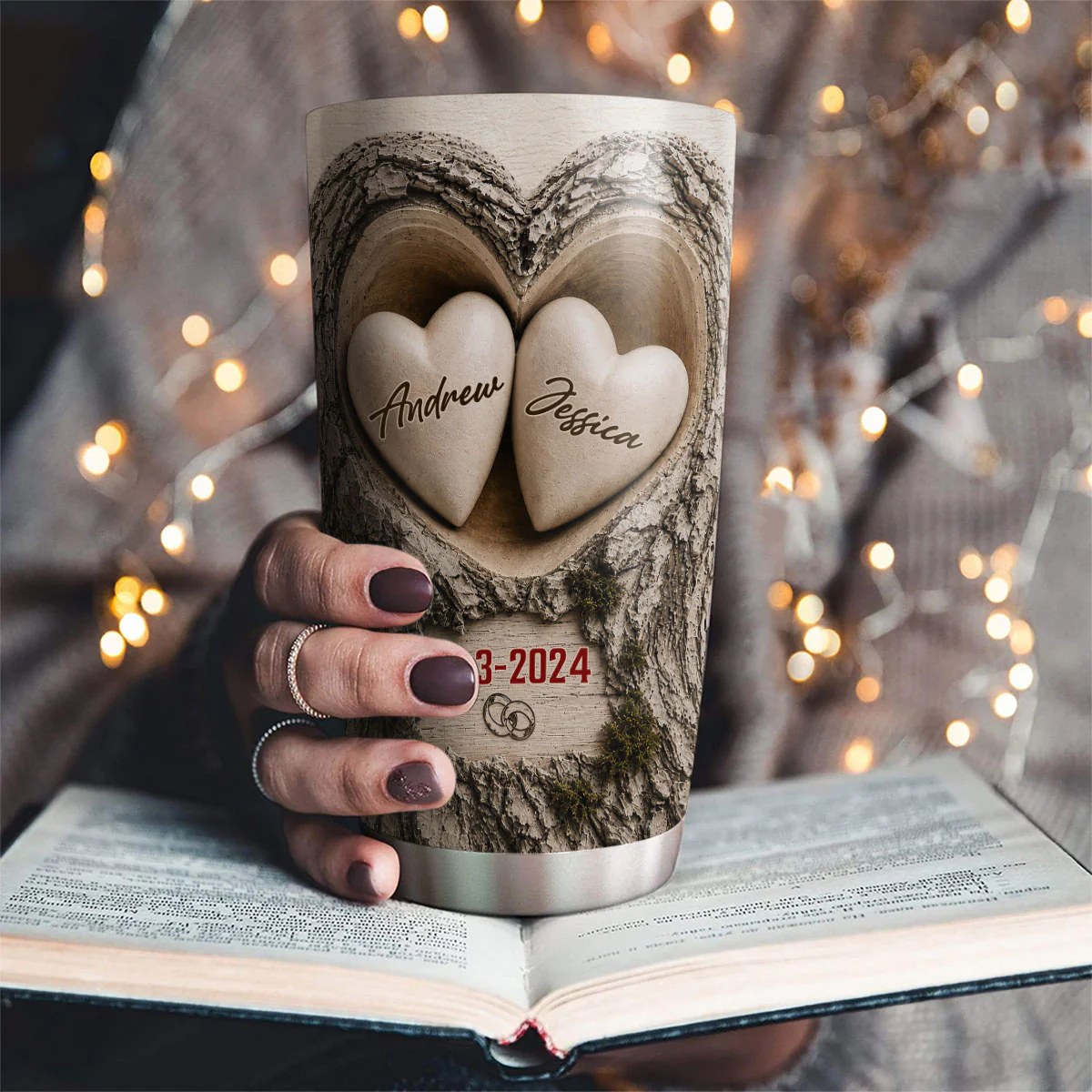 My Lover - Personalized Custom 3D Effect Tumbler - Image 4