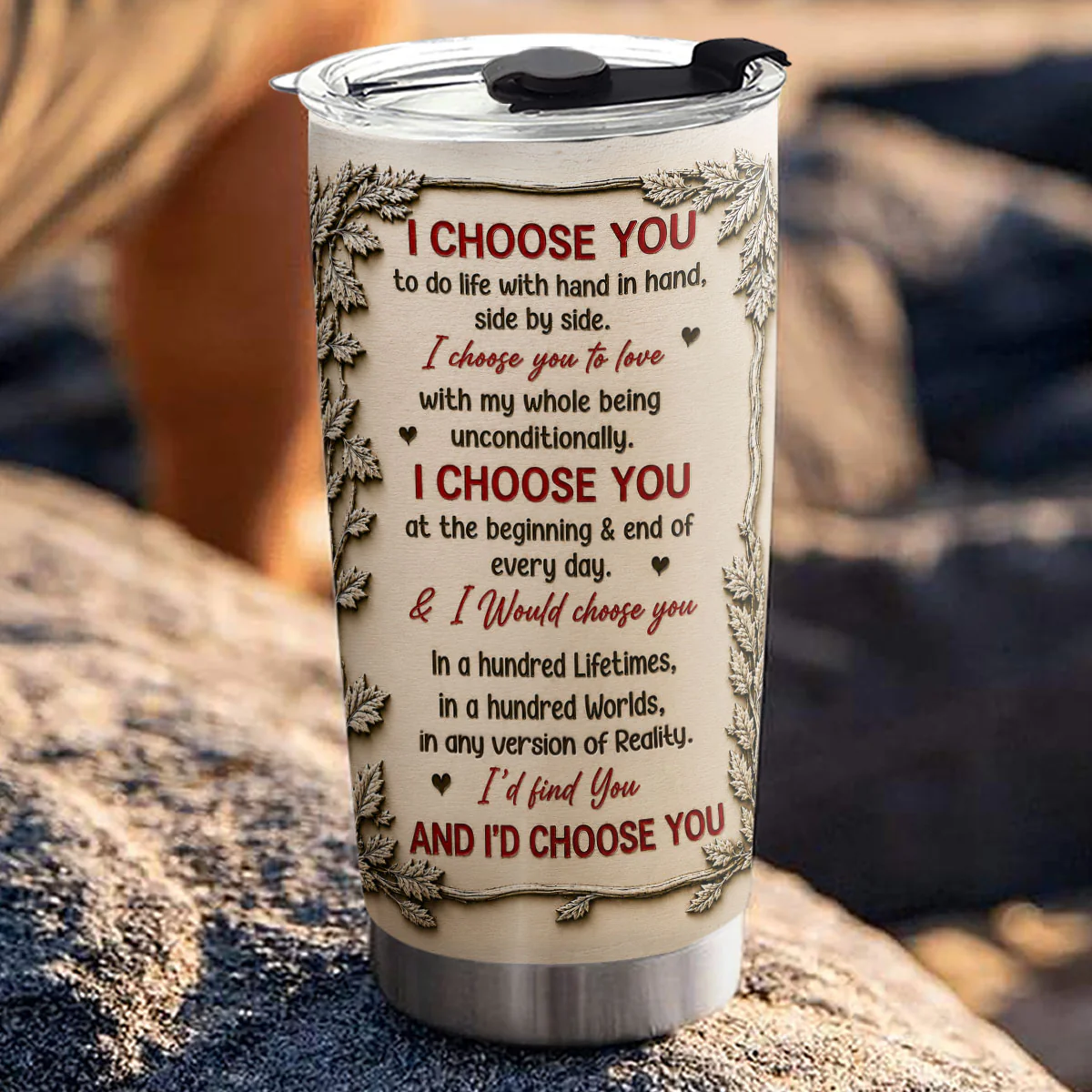 My Lover - Personalized Custom 3D Effect Tumbler - Image 5