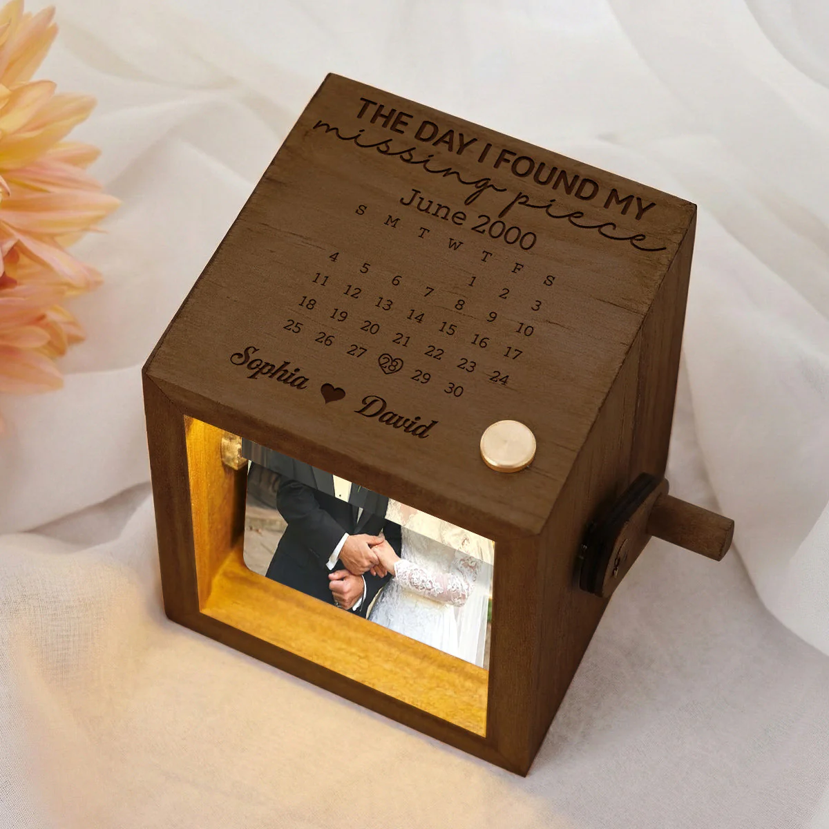 My Missing Piece 2 - Personalized Custom Photo Flipbook Animation Box - Image 3