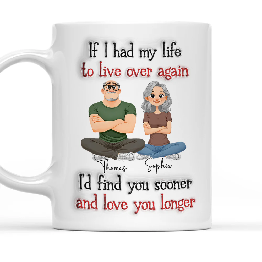 My One Love - Personalized Custom 3D Inflated Effect Mug
