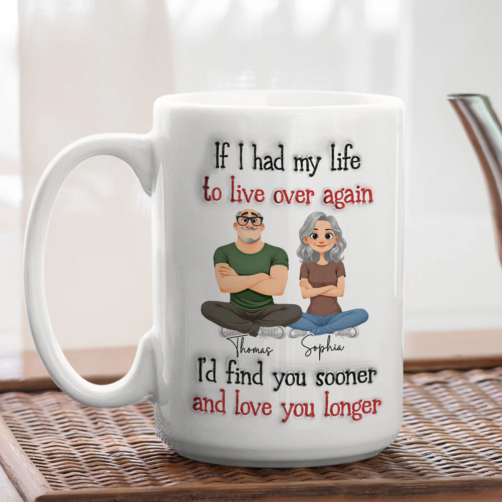 My One Love - Personalized Custom 3D Inflated Effect Mug - Image 4