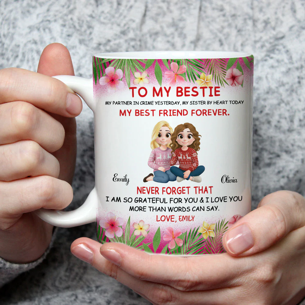 My Partner In Crime Yesterday - Personalized Custom Coffee Mug - Image 2
