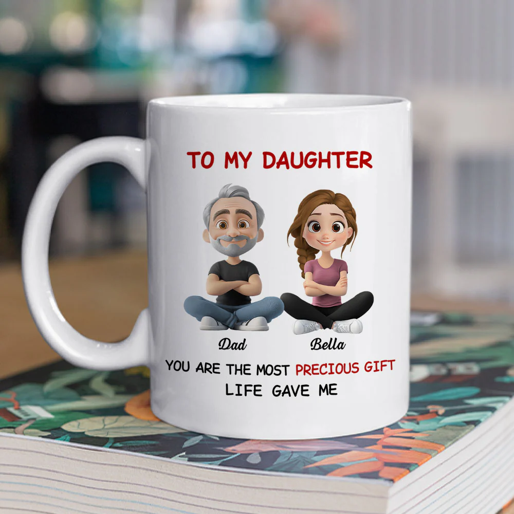 My Precious Gift - Personalized Custom Coffee Mug - Image 2