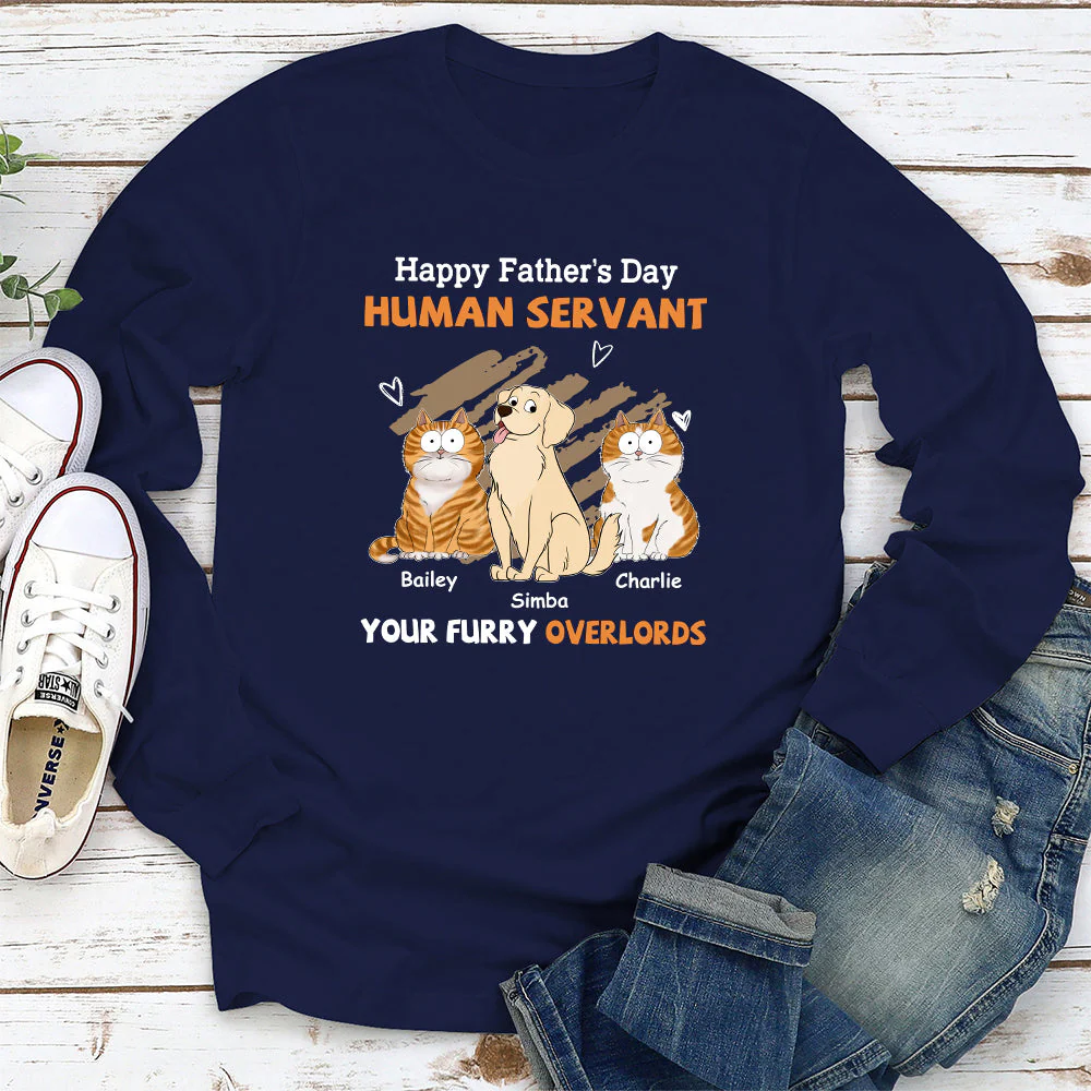 My Servant - Personalized Custom Long Sleeve T-shirt - Image 2