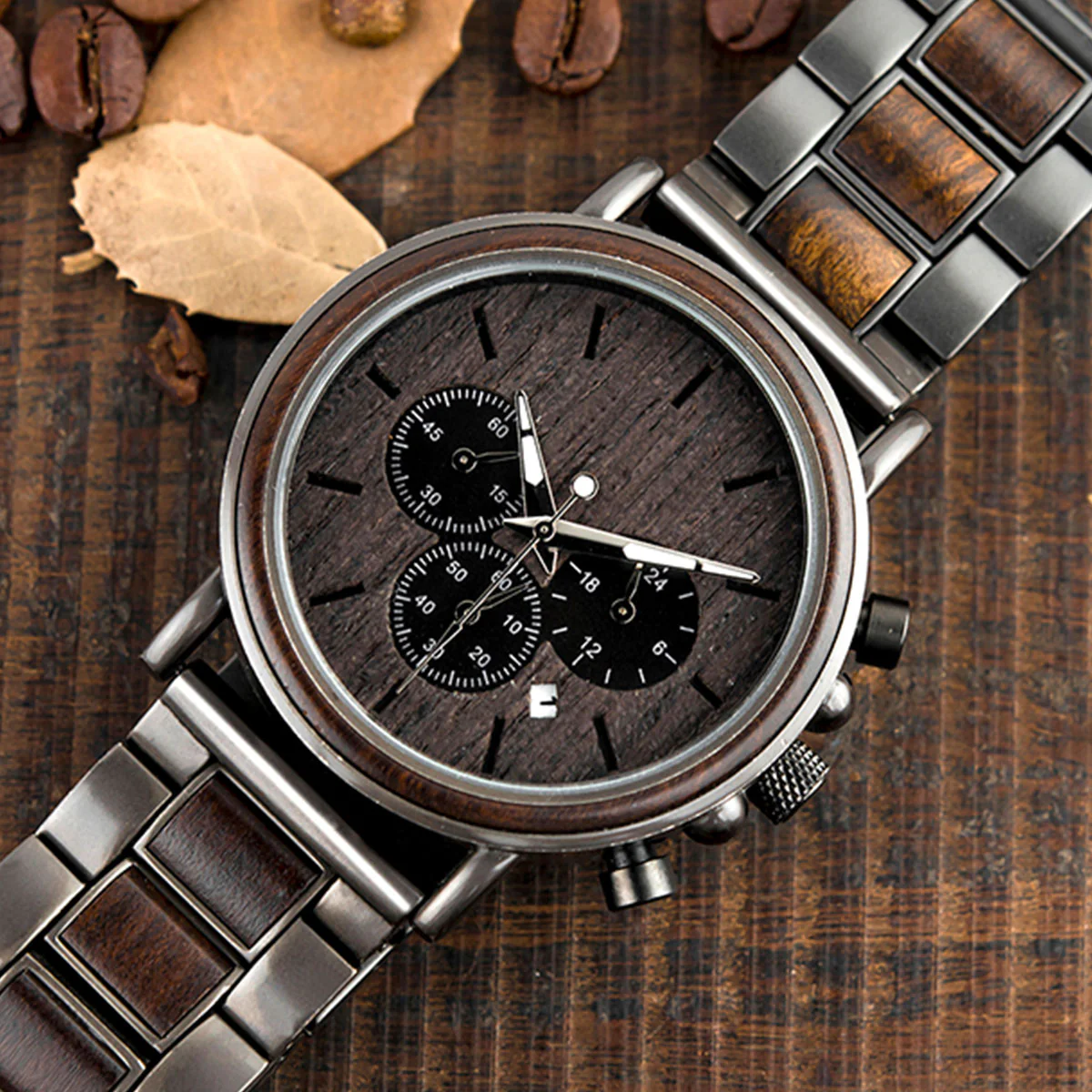 My Soulmate And My Everything - Personalized Engraved Wooden Watches GQ026 - Image 5