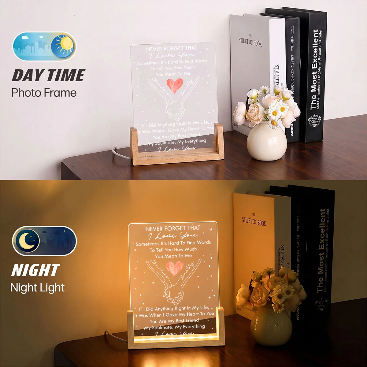 My Soulmate - Personalized Custom Night Light - Image 5
