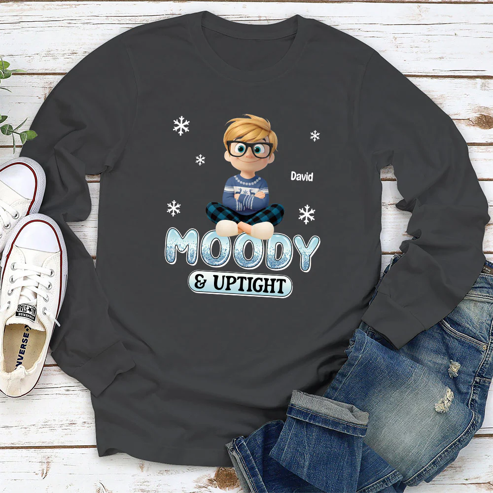 Naughty And Nice Christmas - Personalized Custom Shirt - Image 6
