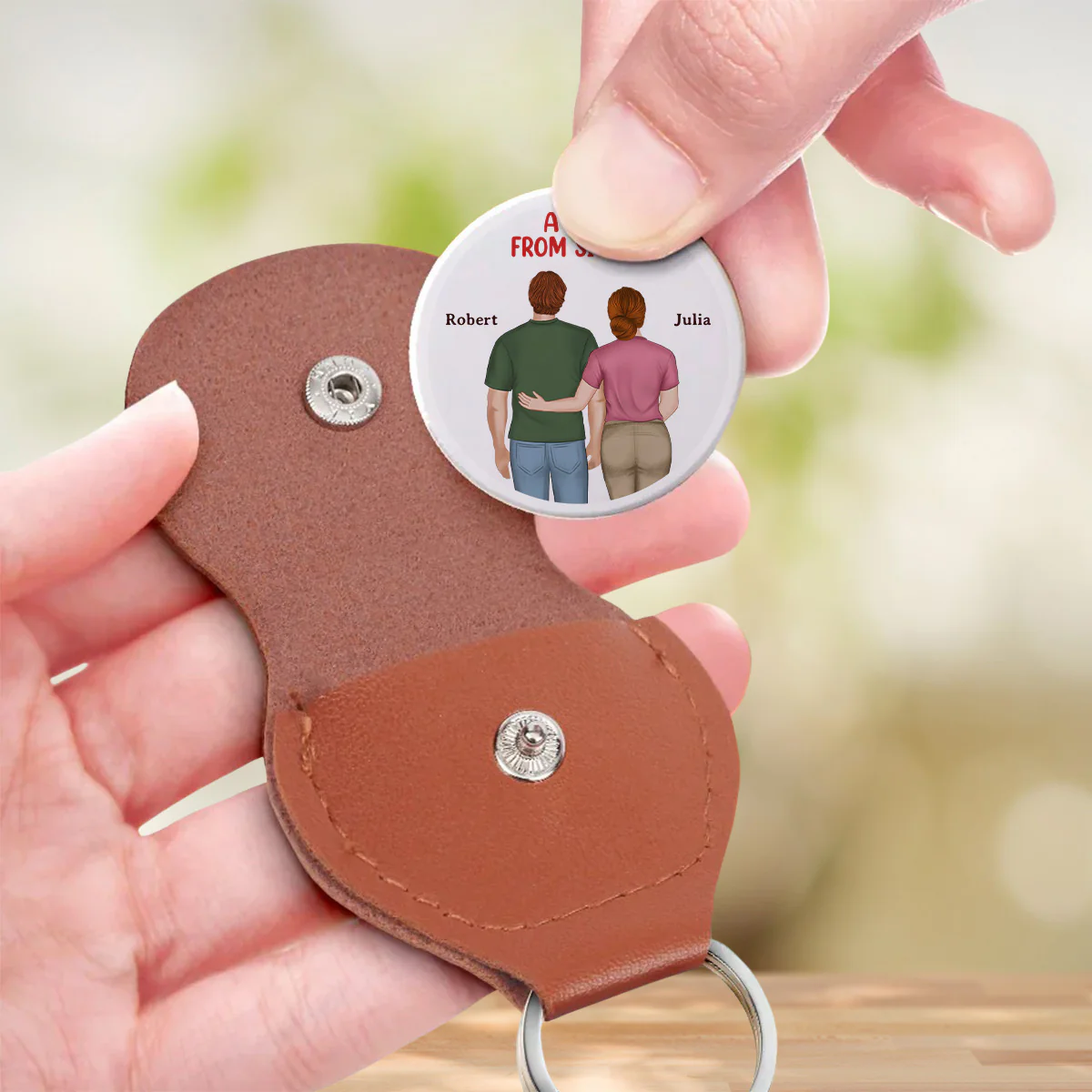 No Better Brother Than You - Personalized Custom Pocket Hug - Image 3