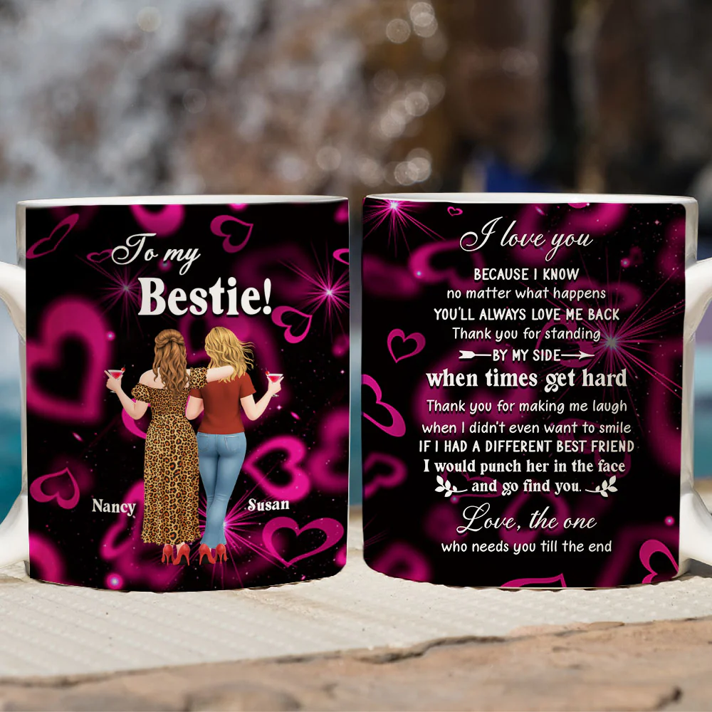 No Matter What Happens - Personalized Custom Coffee Mug - Image 2