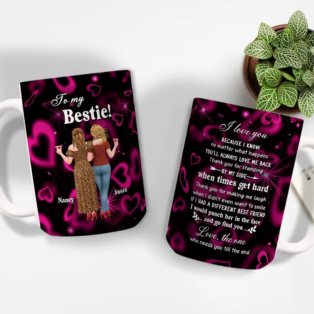No Matter What Happens - Personalized Custom Coffee Mug - Image 4
