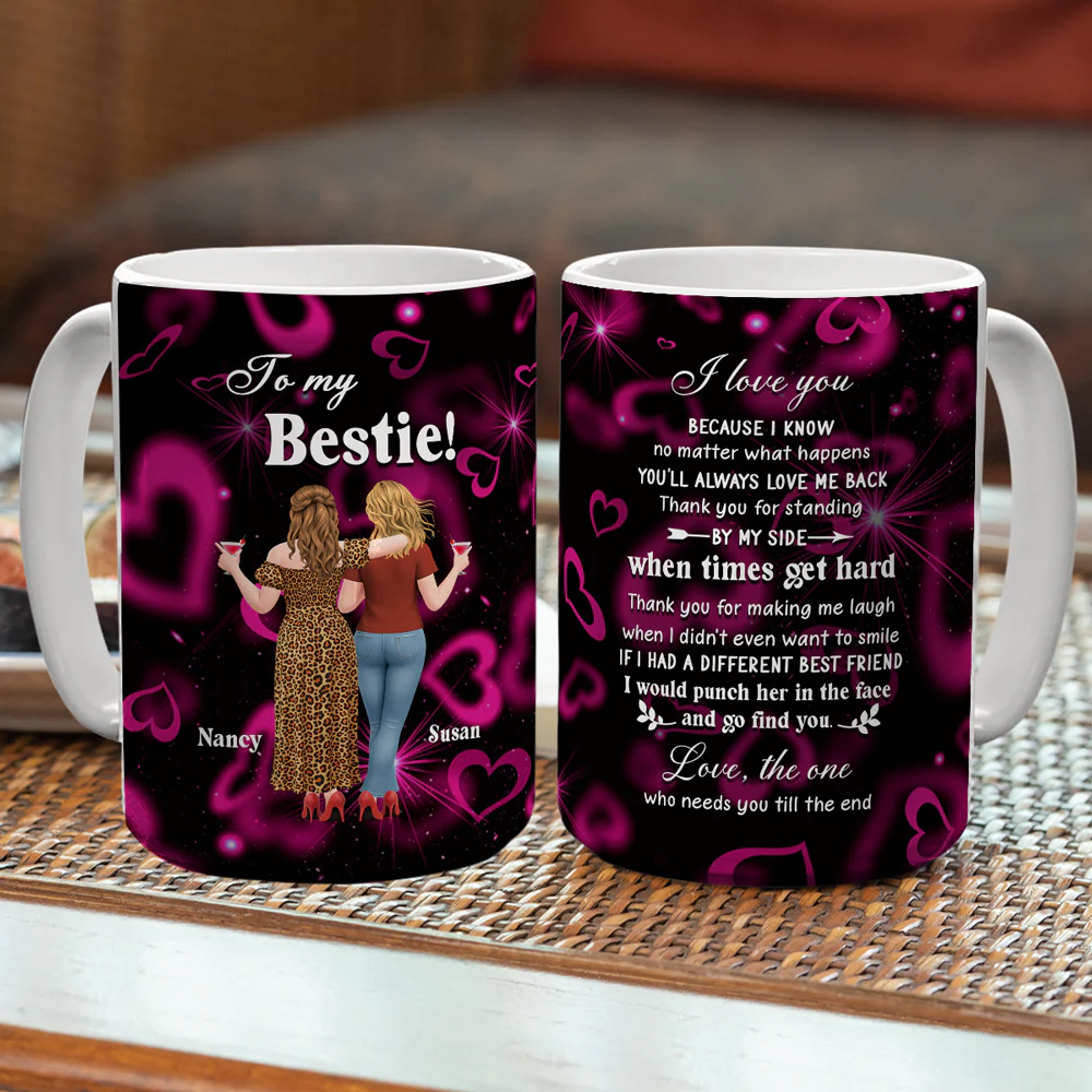 No Matter What Happens - Personalized Custom Coffee Mug - Image 5