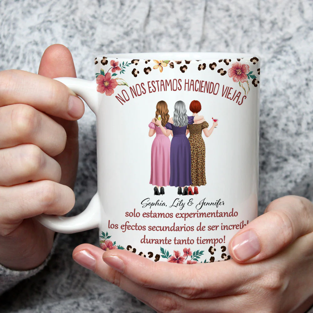 No nos estamos haciendo viejos - Taza de café personalizada - Image 3