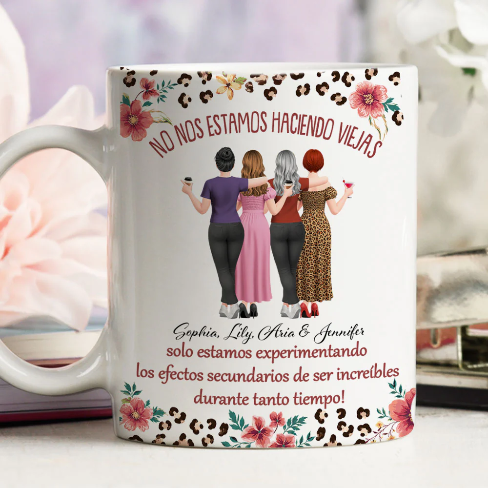 No nos estamos haciendo viejos - Taza de café personalizada - Image 4