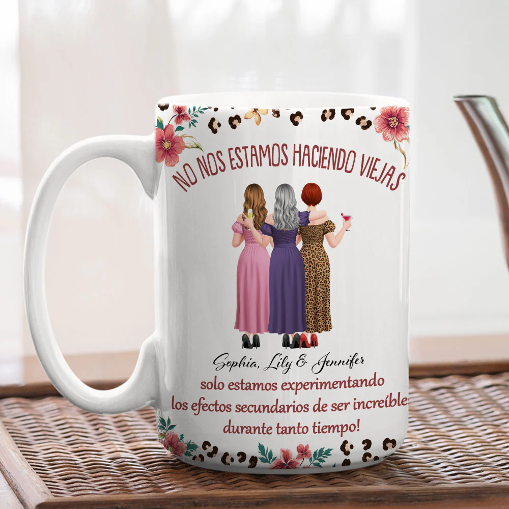 No nos estamos haciendo viejos - Taza de café personalizada - Image 6