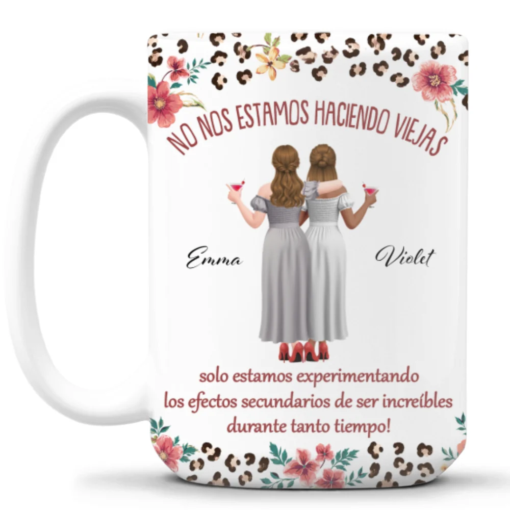 No nos estamos haciendo viejos - Taza de café personalizada - Image 9