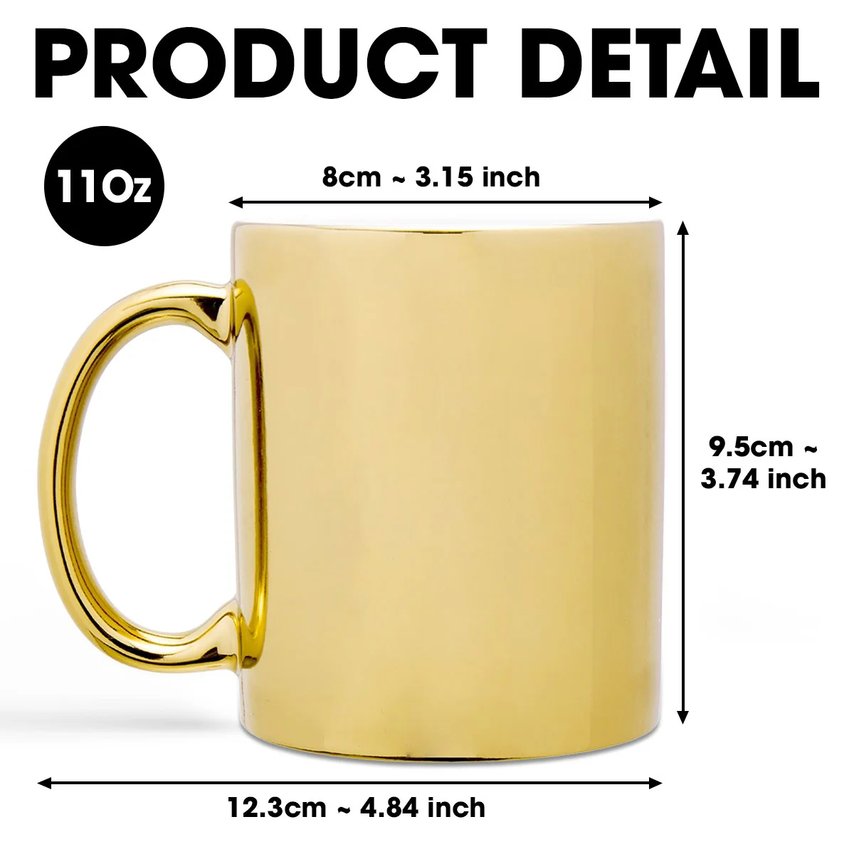 No One Will Ever Be As Entertained By Us As Us - Personalized Custom Metallic Mug - Image 5