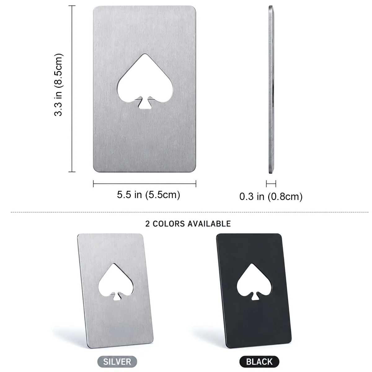 No Refunds Or Returns - Personalized Custom Ace Of Spades Bottle Opener - Image 7