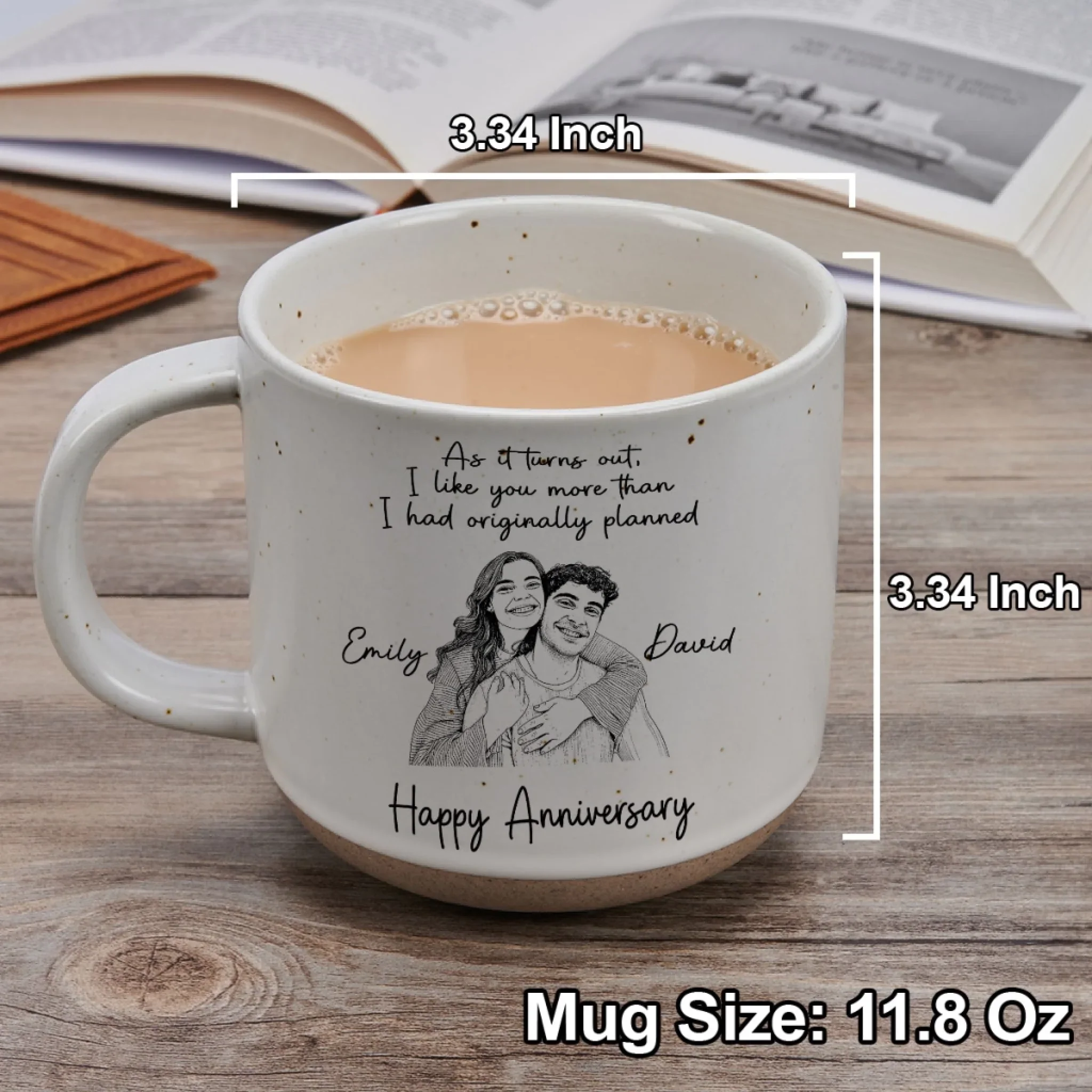Not Like I Have Planned It - Personalized Custom Pottery Mug - Image 4