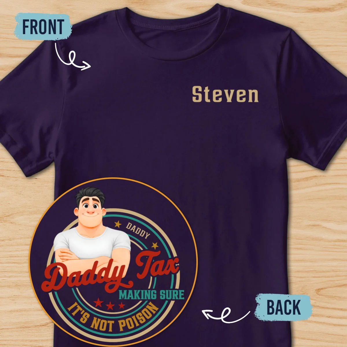 Not Poison - Personalized Custom Shirt - Image 9
